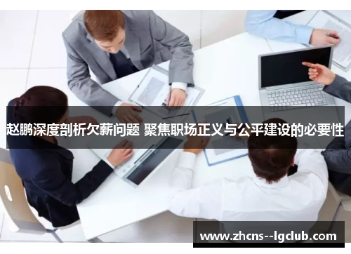 赵鹏深度剖析欠薪问题 聚焦职场正义与公平建设的必要性